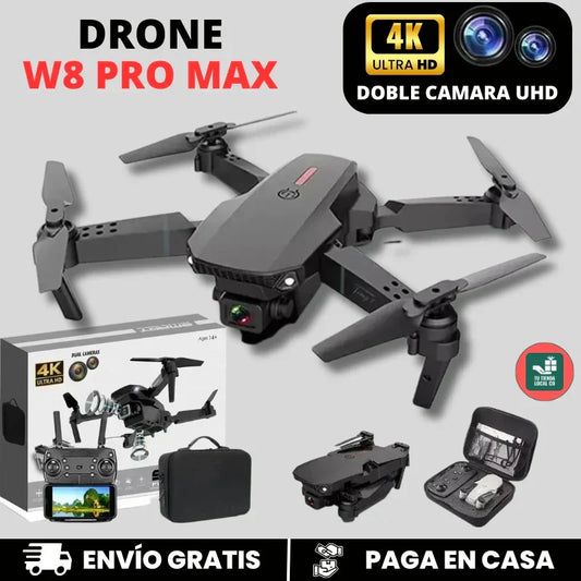 NUEVO DRONE  W8 PRO MAX 2025 CON INTELIGENCIA ARTIFICIAL